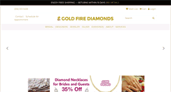 Desktop Screenshot of goldfirediamonds.com
