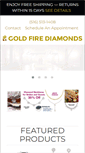 Mobile Screenshot of goldfirediamonds.com
